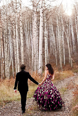 Vestidos de Novia con Colores