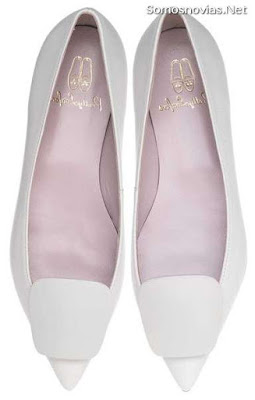Zapatos de novia planos