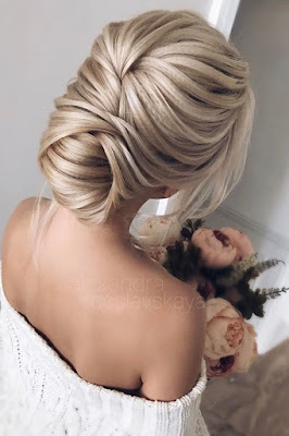 Peinado de novia sencillos