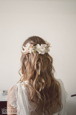 Peinado de novia sencillos