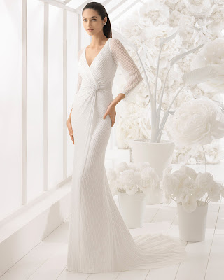 Vestidos de Novia Corte Sirena Rosa Clara