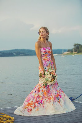 Vestidos de Novia con Colores
