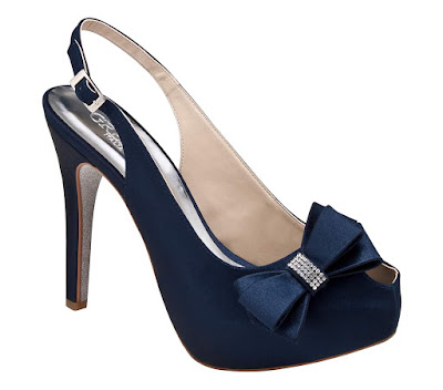 Zapatos de novia azules