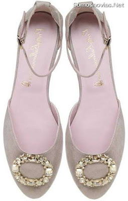 Zapatos de novia planos