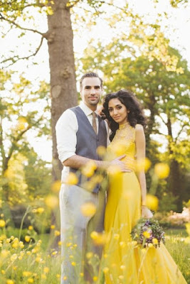 Vestidos de Novia con Colores