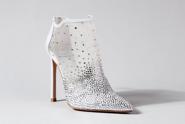 zapatos de novia trasnparente 