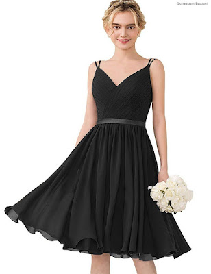 Vestidos para Dama de Honor Cortos
