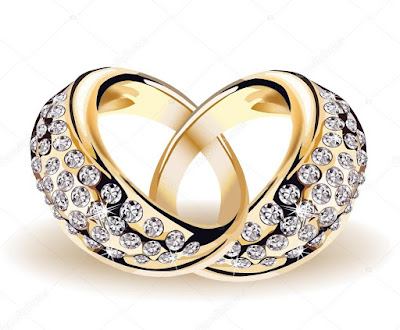 Anillos de bodas con diamantes