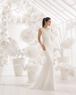 Vestidos de Novia Corte Sirena Rosa Clara
