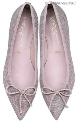 Zapatos de novia planos
