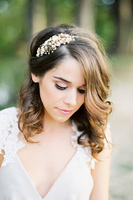Peinado de novia sencillos