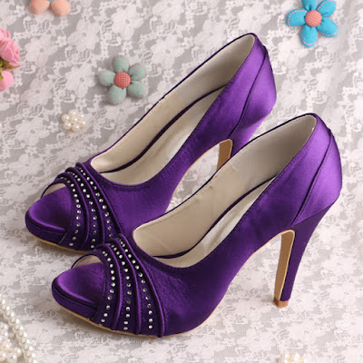 Zapatos de Novia Color Lila 