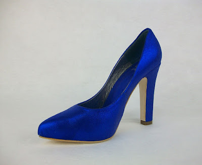 Zapatos de novia azules