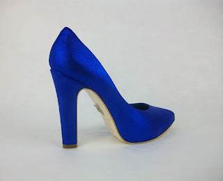 Zapatos de novia azules