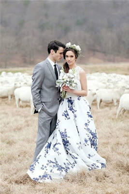Vestidos de Novia con Colores