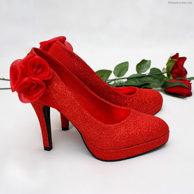 Zapatos de Novia Rojos Zapatos de Novia Rojos