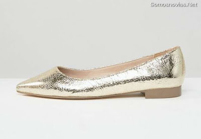 Zapatos de novia planos