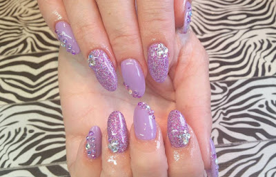 Uñas para novia de acrílico
