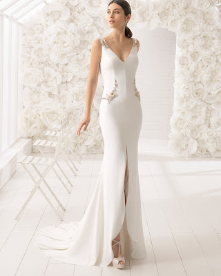 Vestidos de Novia Corte Sirena Rosa Clara